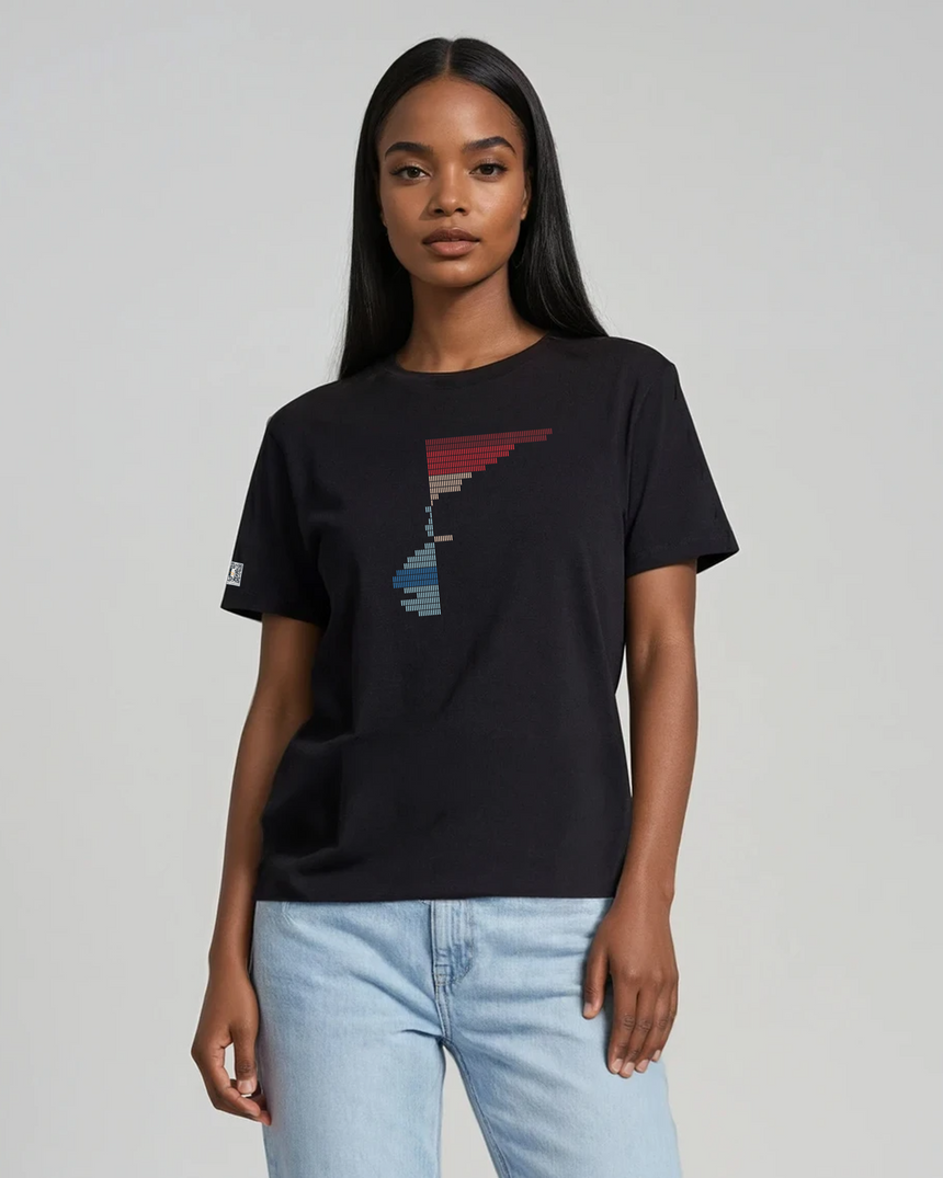 the rise - printed shirt | Climate Change Visualized