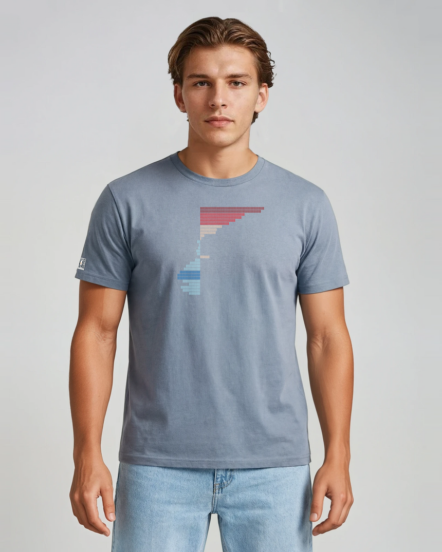 the rise - printed shirt | Climate Change Visualized