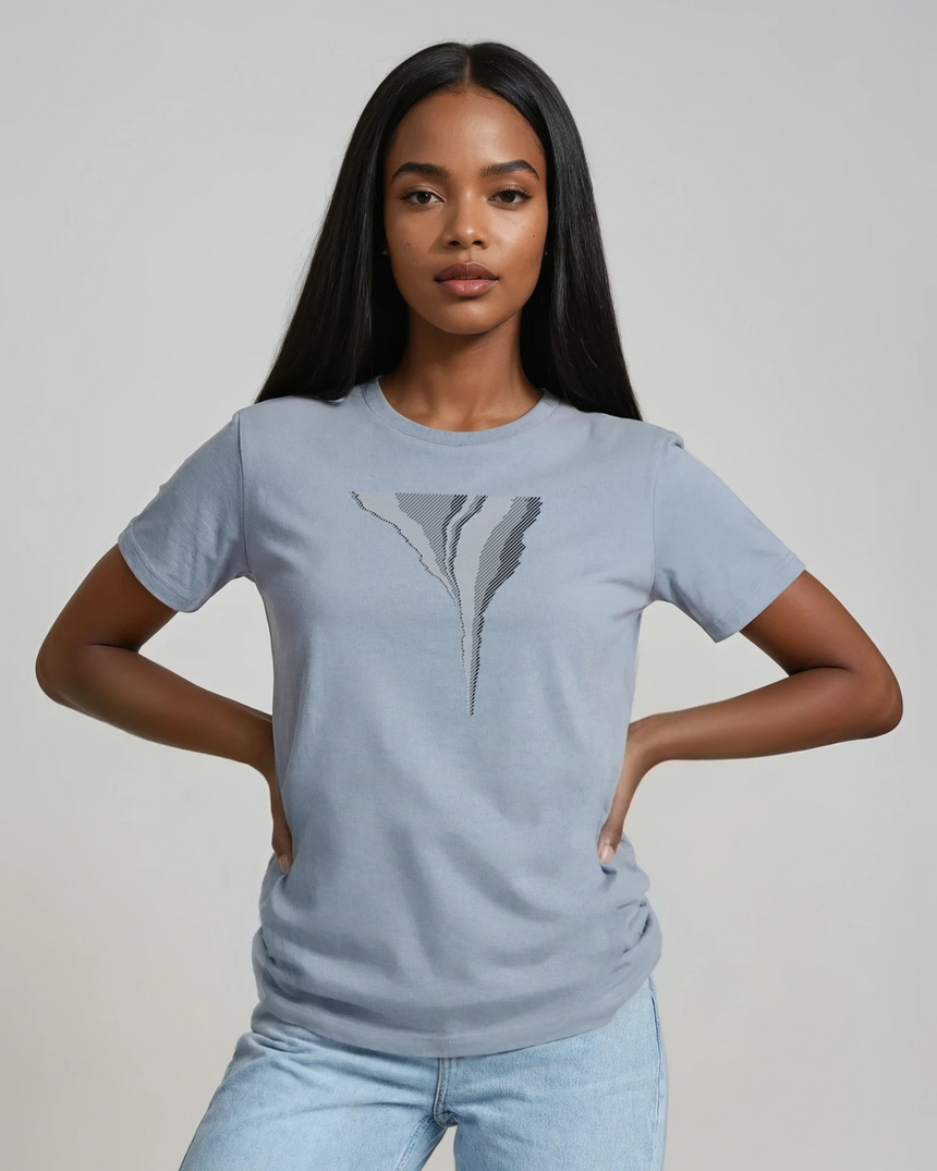 the footprint - printed shirt | Carbon Emissions Visualized