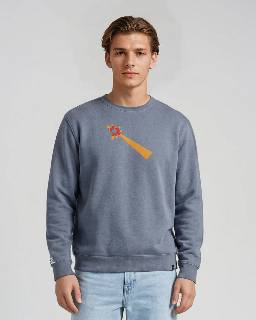 the reoccurrence - embroidered sweatshirt | Gun Violence Visualized