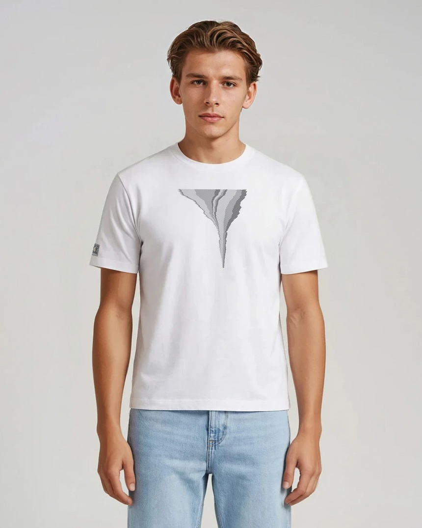 the footprint - printed shirt | Carbon Emissions Visualized