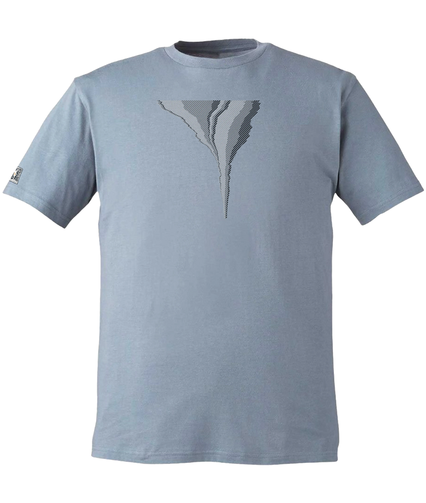 the footprint - printed shirt | Carbon Emissions Visualized