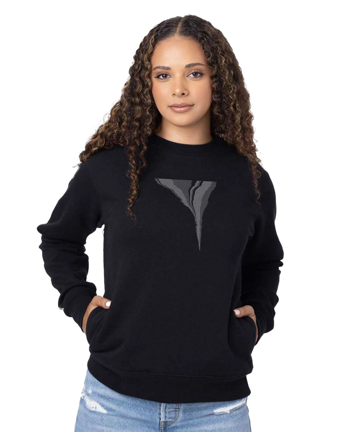 the footprint - printed sweatshirt | Carbon Emissions Visualized