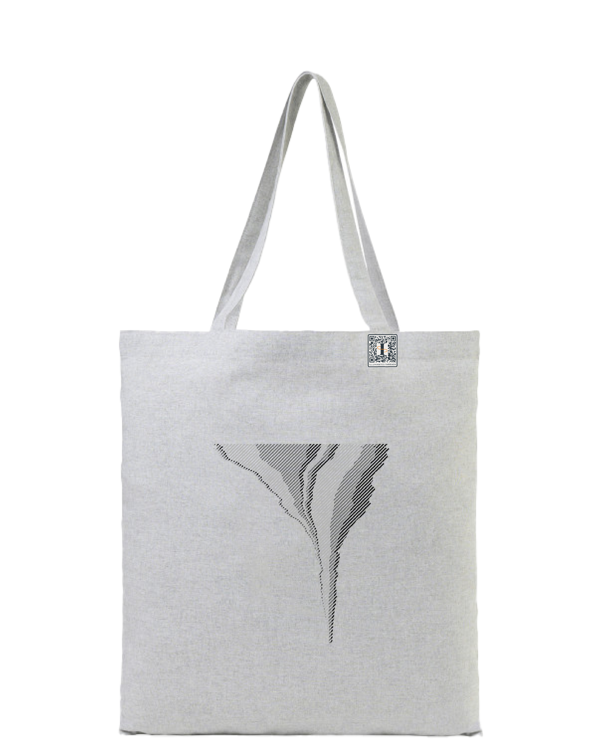 the footprint - printed tote bag | Carbon Emissions Visualized