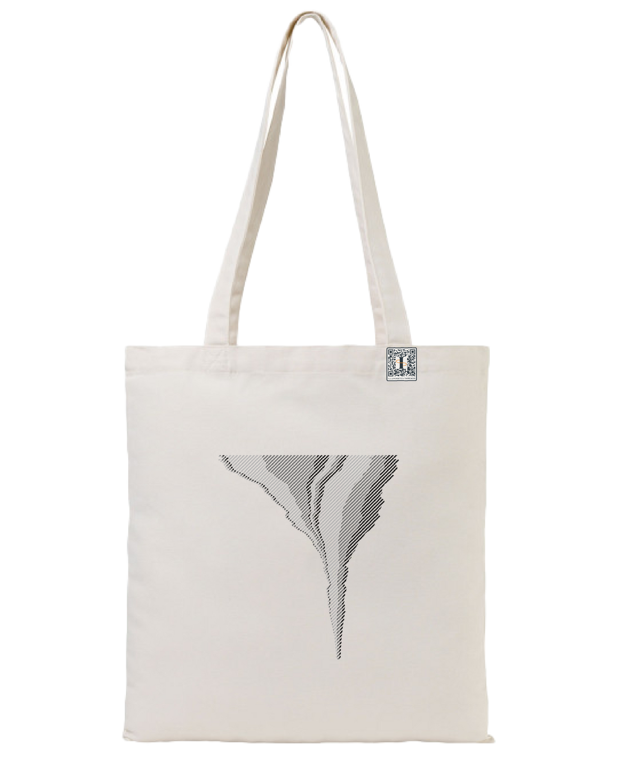 the footprint - printed tote bag | Carbon Emissions Visualized