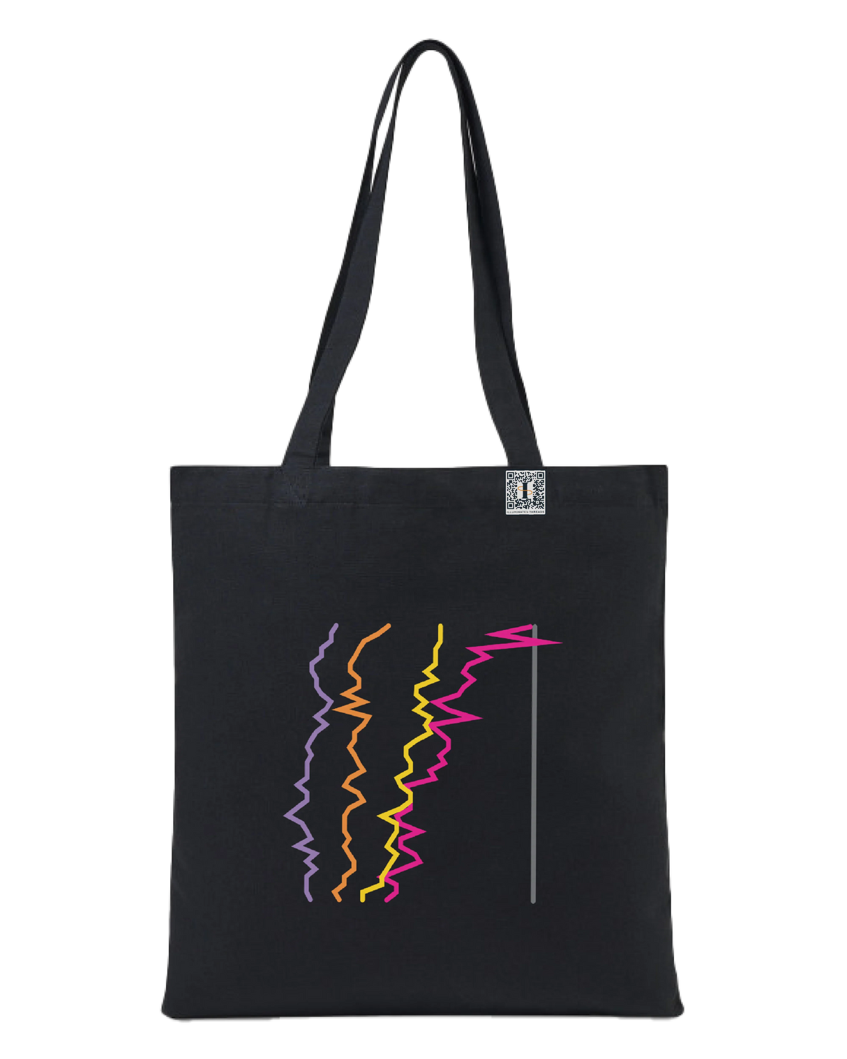 the gap - printed tote bag | Gender Pay Gap Visualized