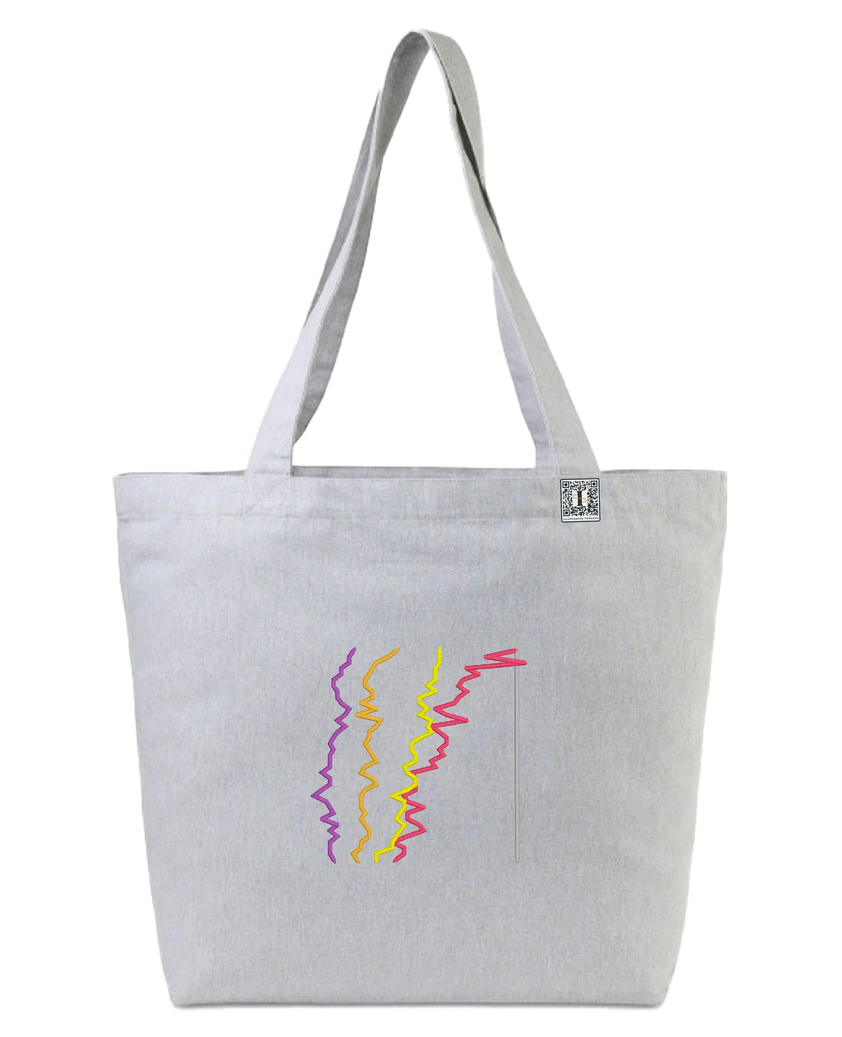 the gap - embroidered large tote bag | Gender Pay Gap Visualized