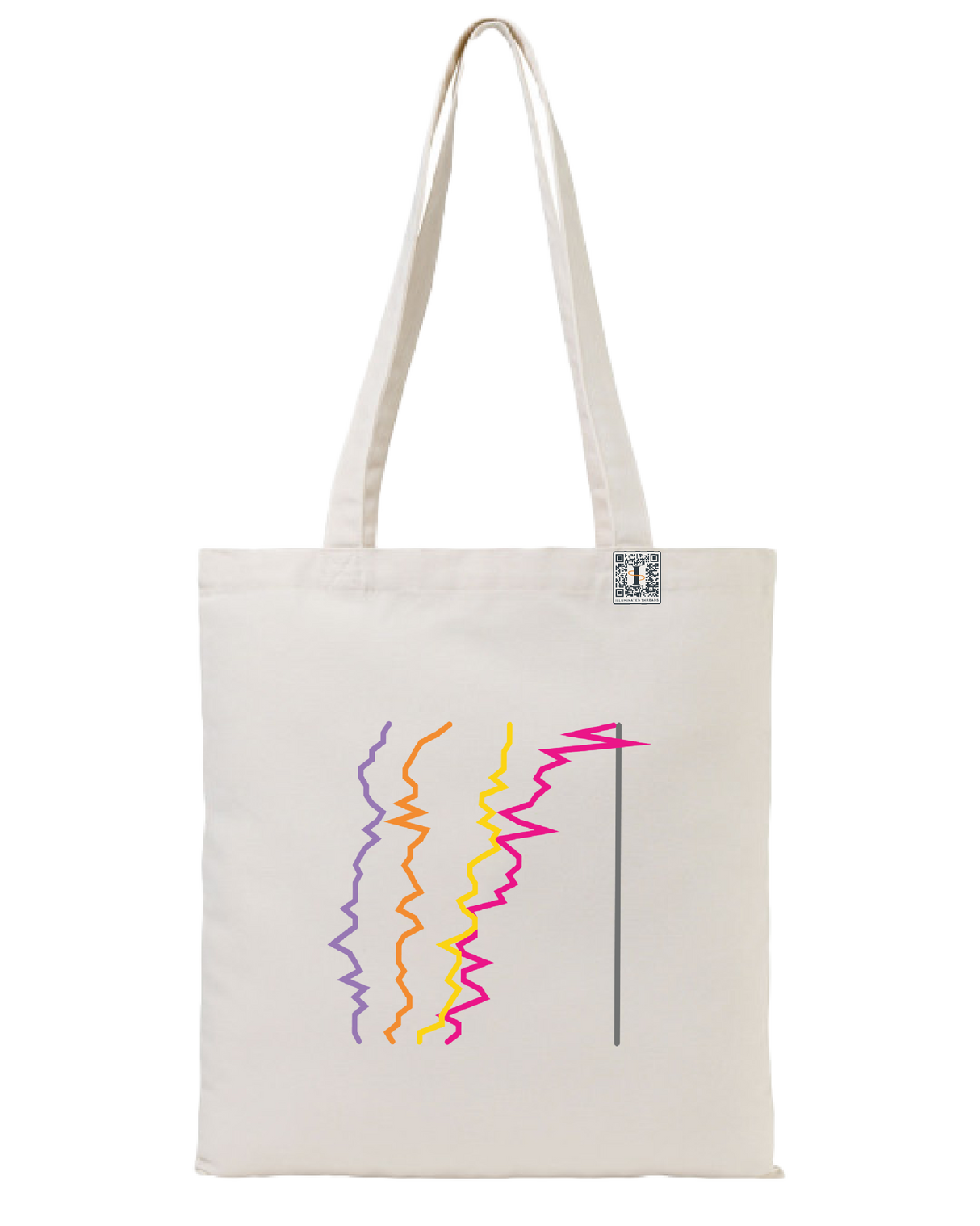 the gap - printed tote bag | Gender Pay Gap Visualized