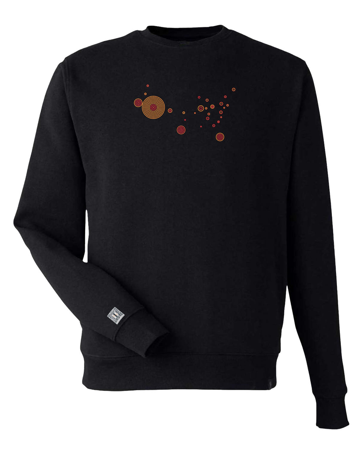 the map - printed sweatshirt | State Gun Violence Visualized