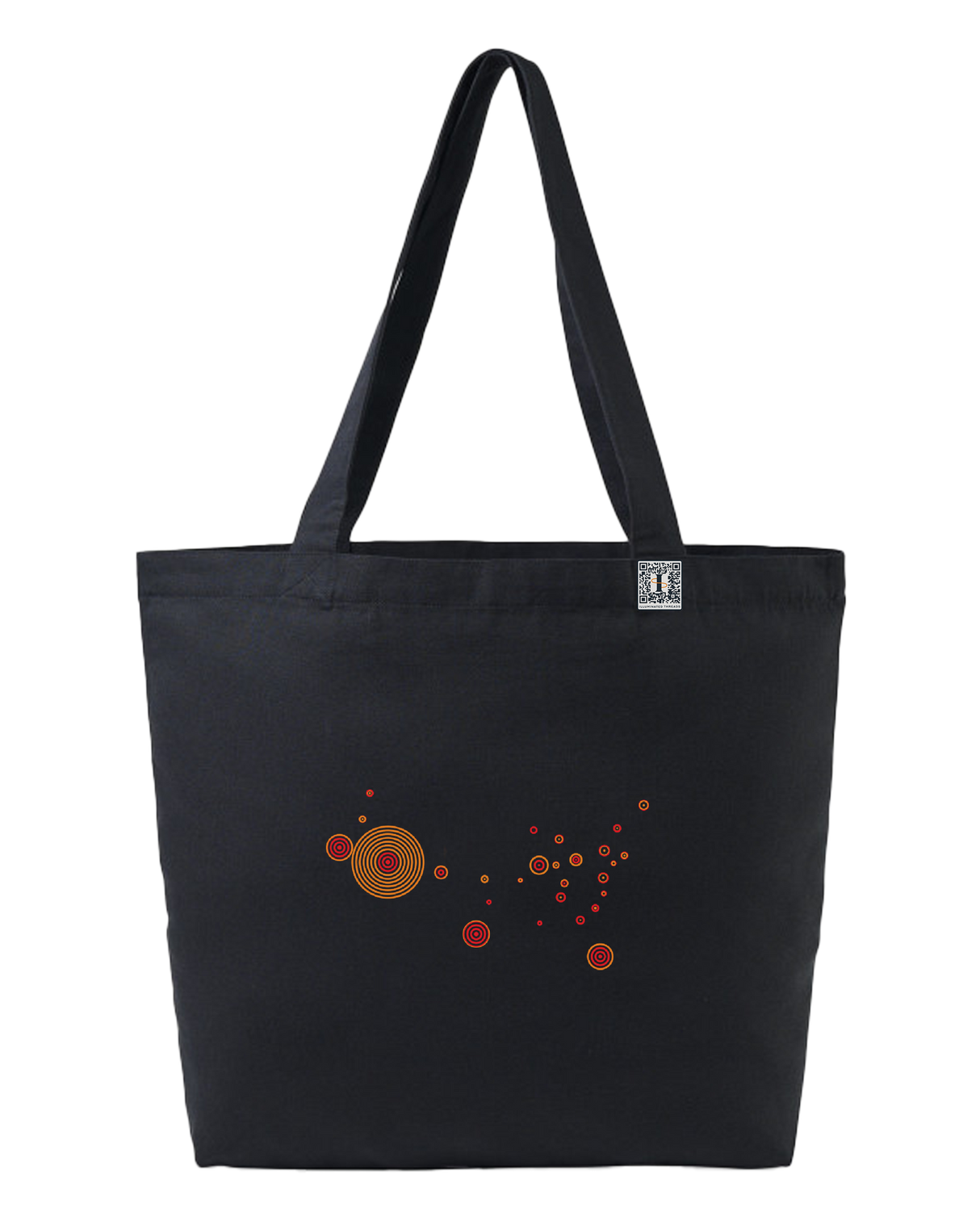 the map - printed large tote bag | State Gun Violence Visualized