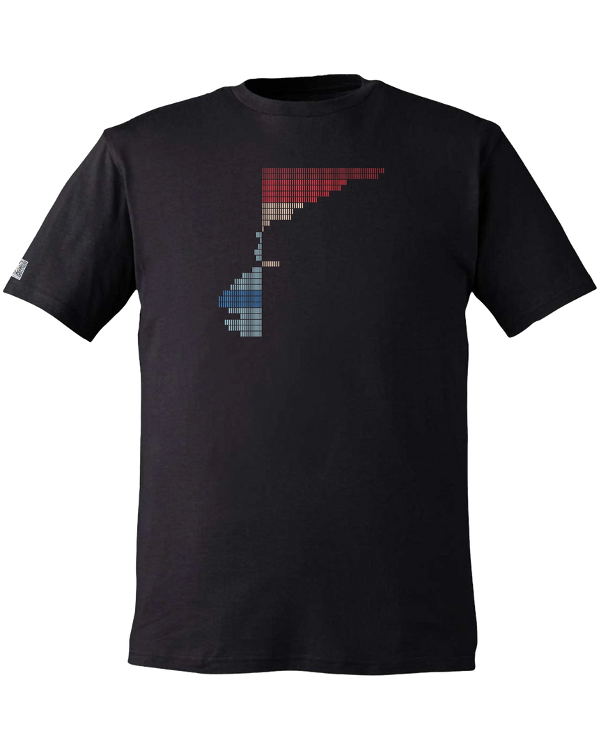 the rise - printed shirt | Climate Change Visualized