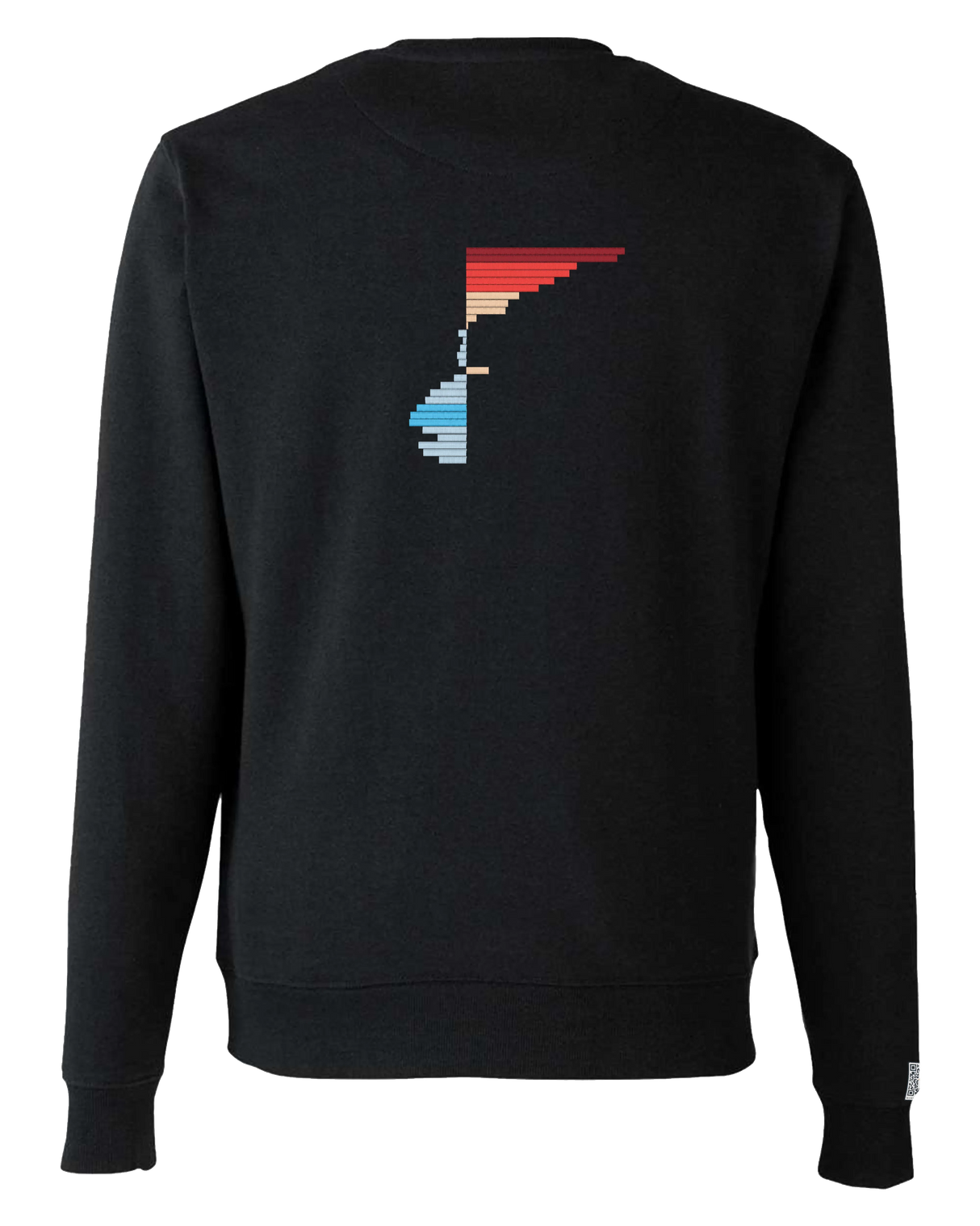 the rise - embroidered sweatshirt | Climate Change Visualized