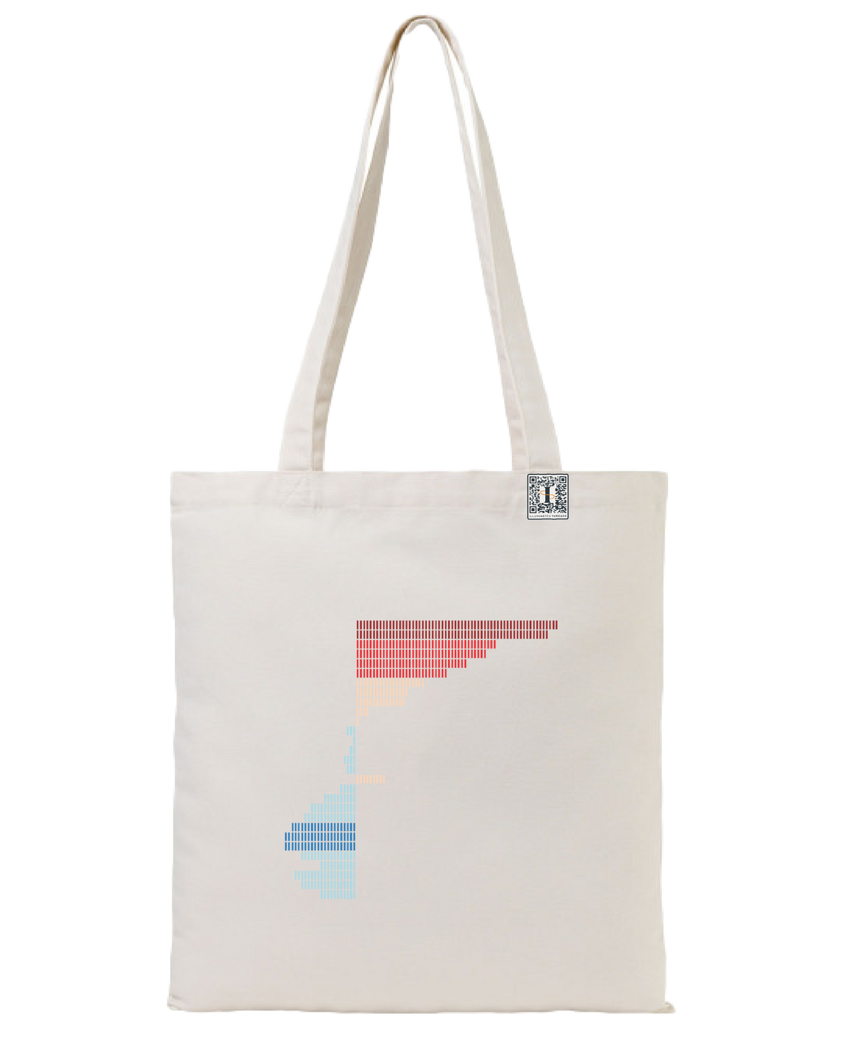 the rise - printed tote bag | Climate Change Visualized
