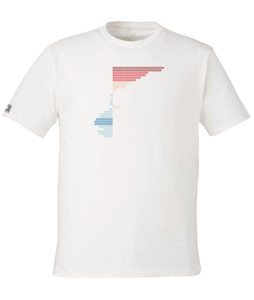 the rise - printed shirt | Climate Change Visualized