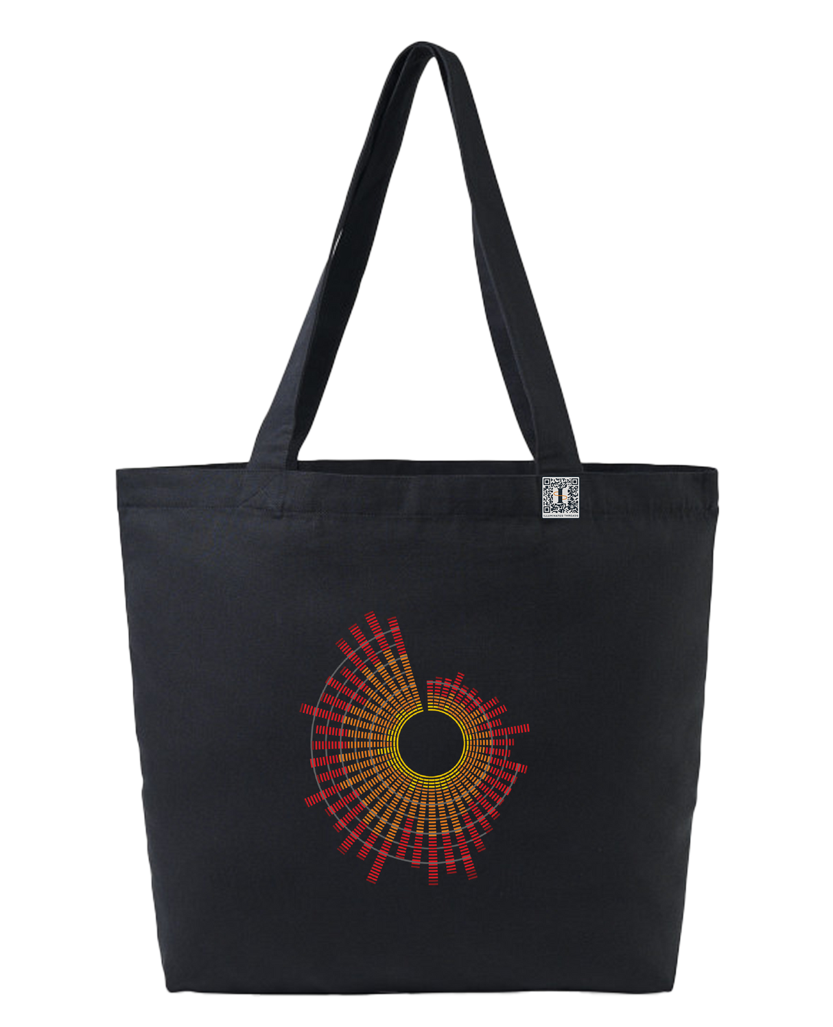 the surge - printed large tote bag | Natural Disasters Visualized