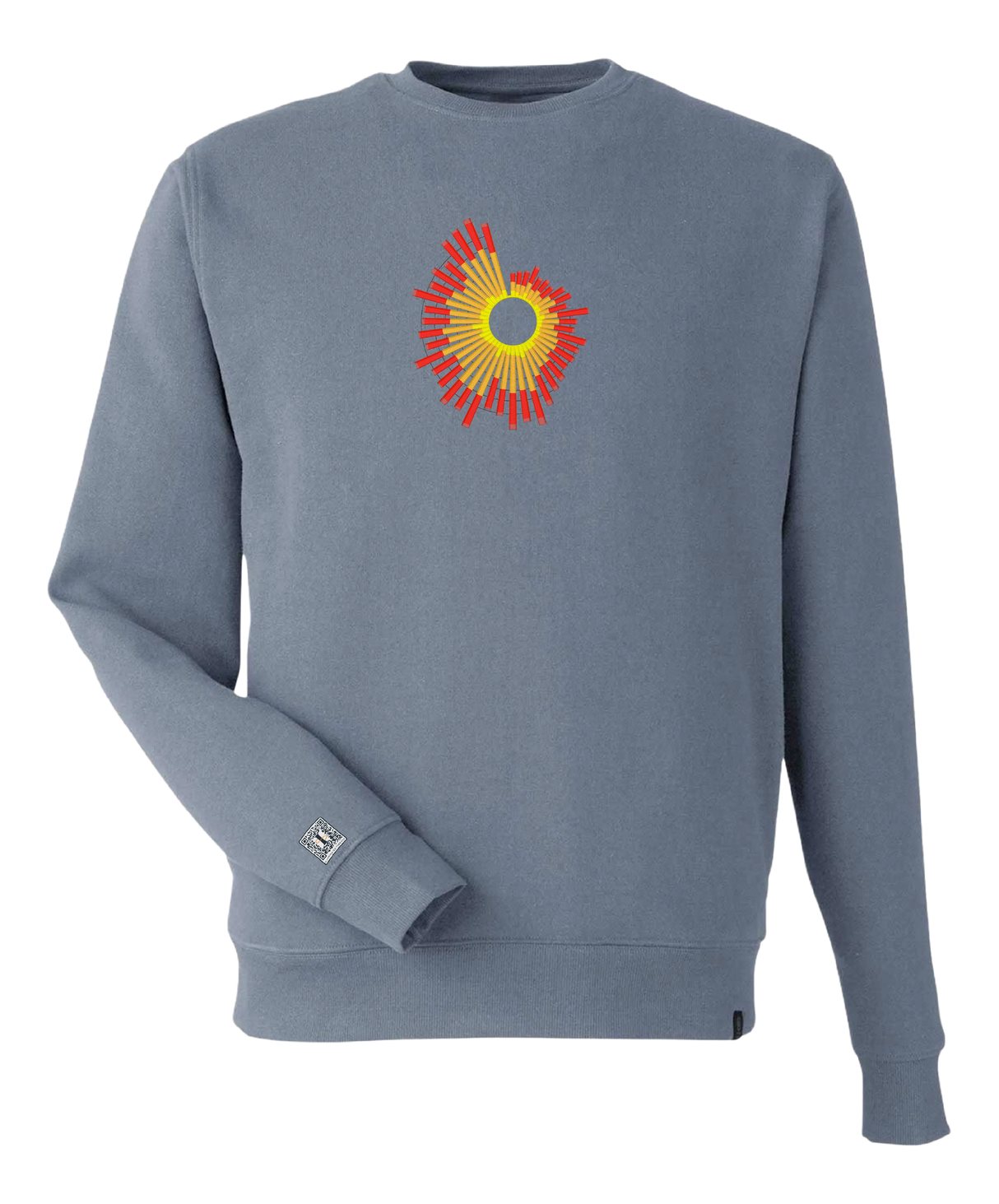the surge - embroidered sweatshirt | Natural Disasters Visualized