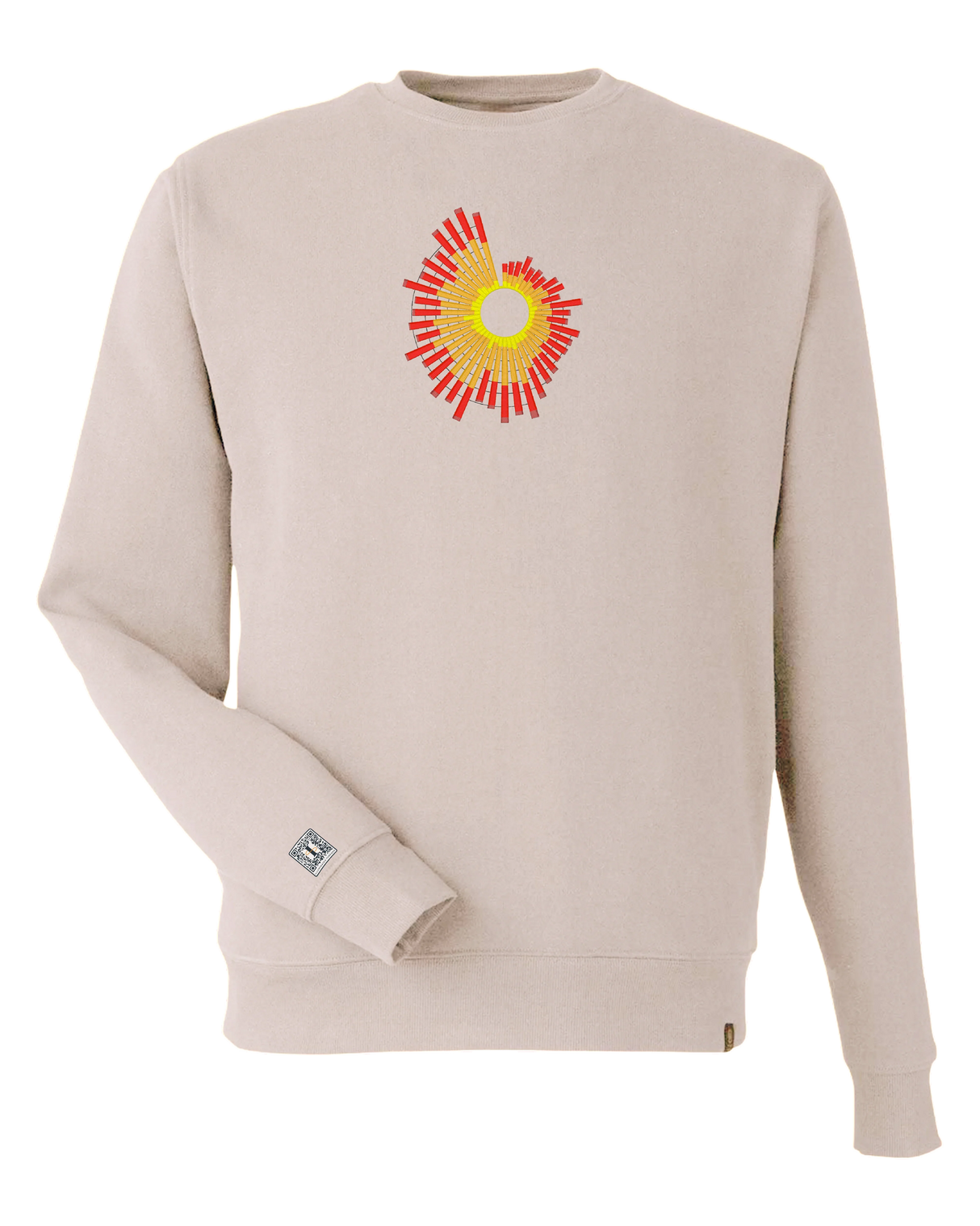 the surge - embroidered sweatshirt | Natural Disasters Visualized