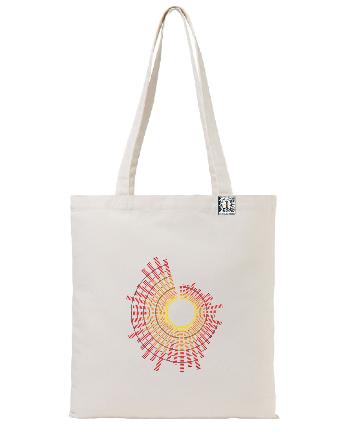 the surge - printed tote bag | Natural Disasters Visualized