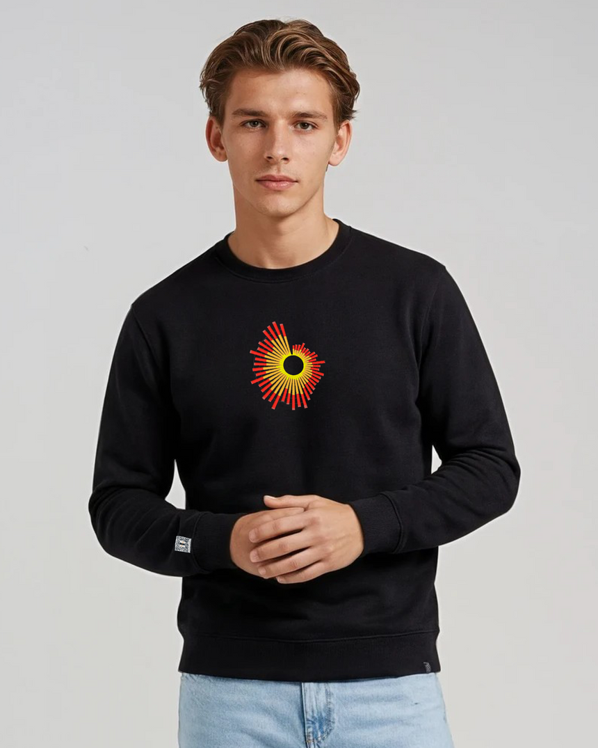 the surge - embroidered sweatshirt | Natural Disasters Visualized