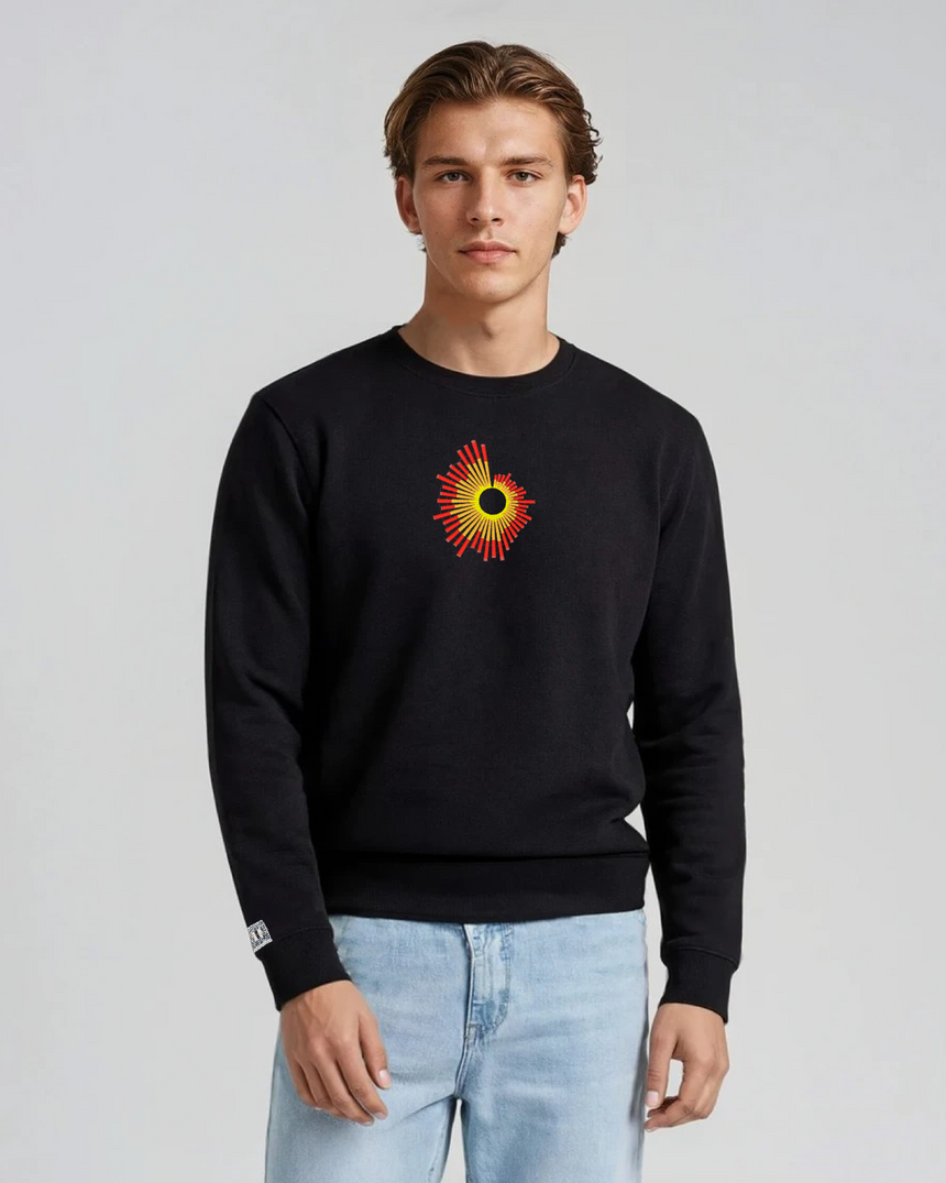 the surge - embroidered sweatshirt | Natural Disasters Visualized