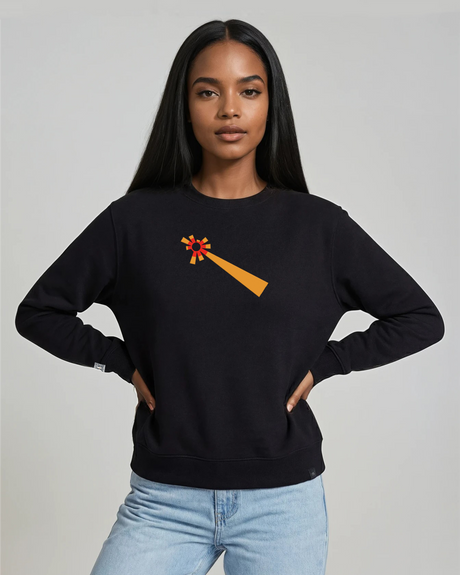the reoccurrence - embroidered sweatshirt | Gun Violence Visualized