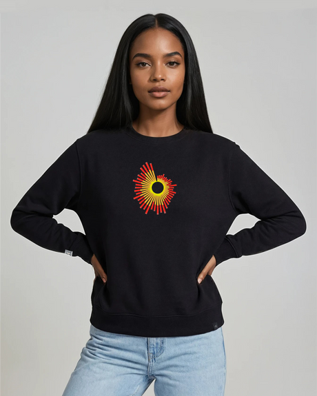 the surge - embroidered sweatshirt | Natural Disasters Visualized