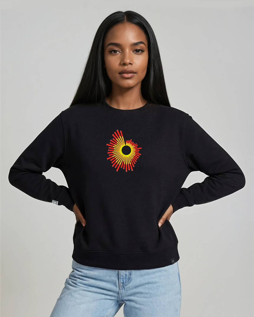 the surge - embroidered sweatshirt | Natural Disasters Visualized