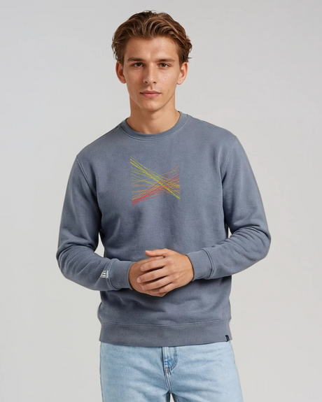 the correlation - embroidered sweatshirt | Gun Laws Visualized