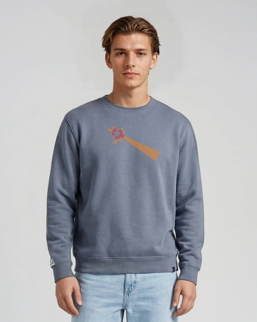the reoccurrence - printed sweatshirt | Gun Violence Visualized