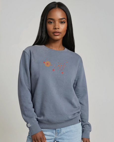 the map - printed sweatshirt | State Gun Violence Visualized