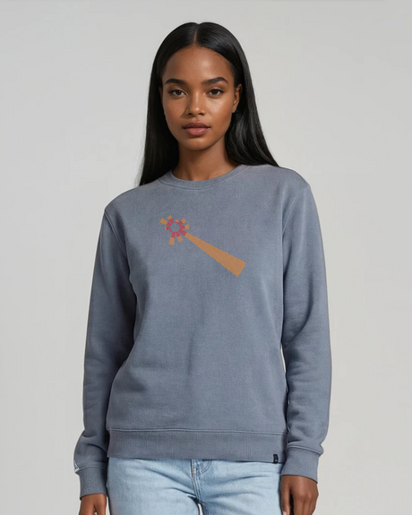 the reoccurrence - printed sweatshirt | Gun Violence Visualized