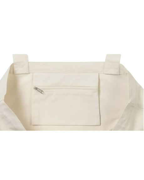 the rise - embroidered large tote bag | Climate Change Visualized