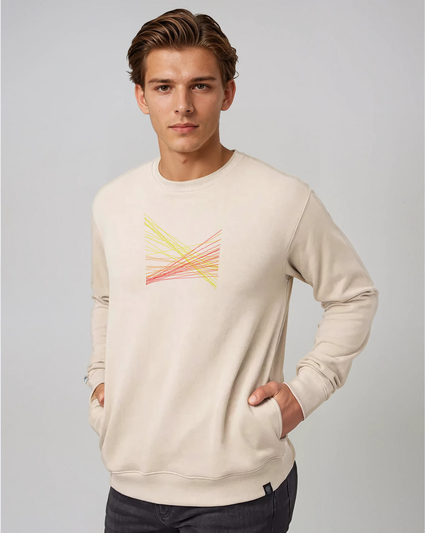 the correlation - embroidered sweatshirt | Gun Laws Visualized
