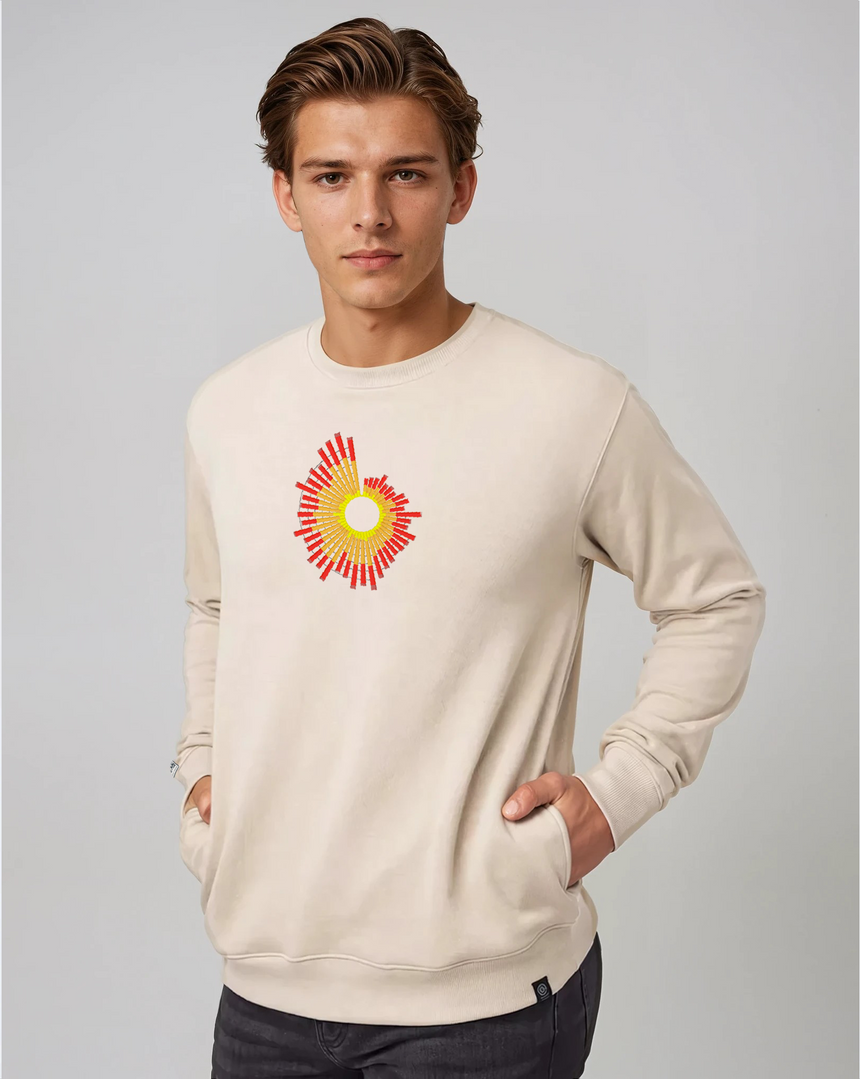 the surge - embroidered sweatshirt | Natural Disasters Visualized