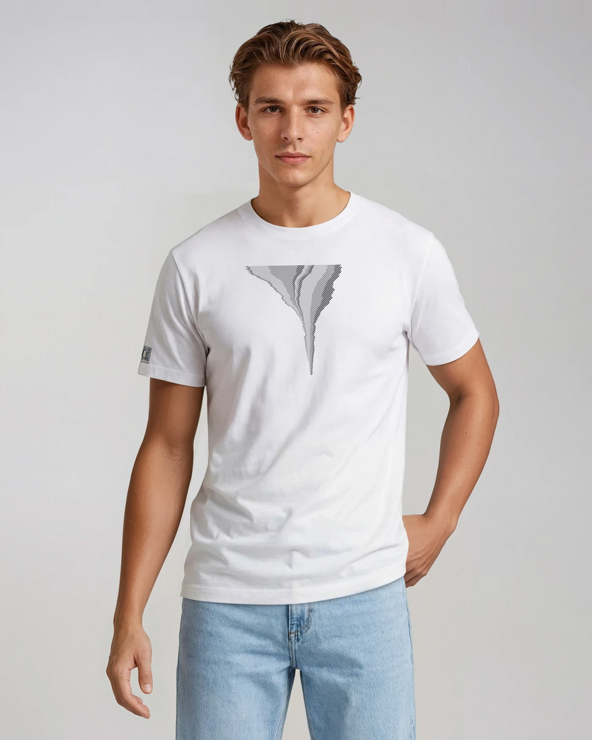 the footprint - printed shirt | Carbon Emissions Visualized