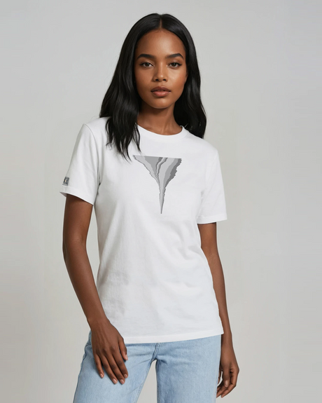 the footprint - printed shirt | Carbon Emissions Visualized