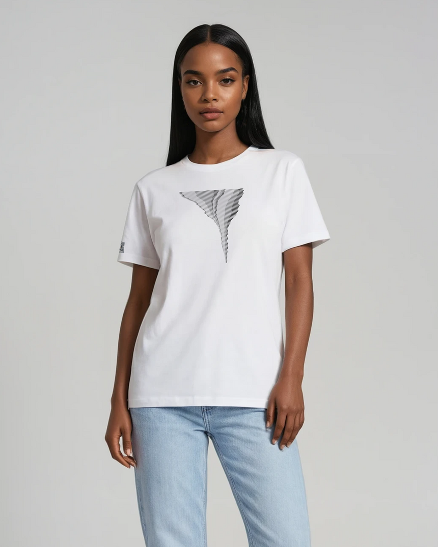 the footprint - printed shirt | Carbon Emissions Visualized