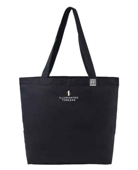 the rise - embroidered large tote bag | Climate Change Visualized