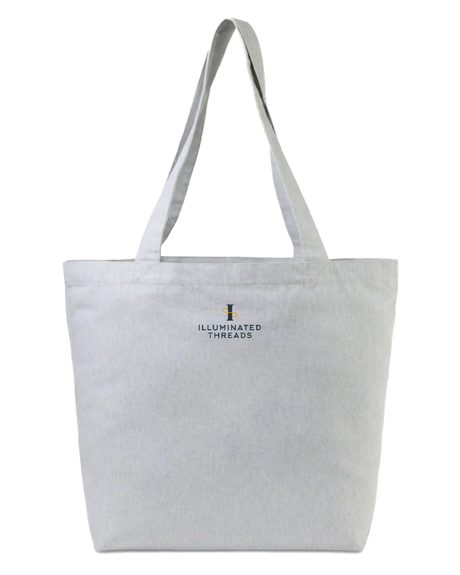 the rise - embroidered large tote bag | Climate Change Visualized