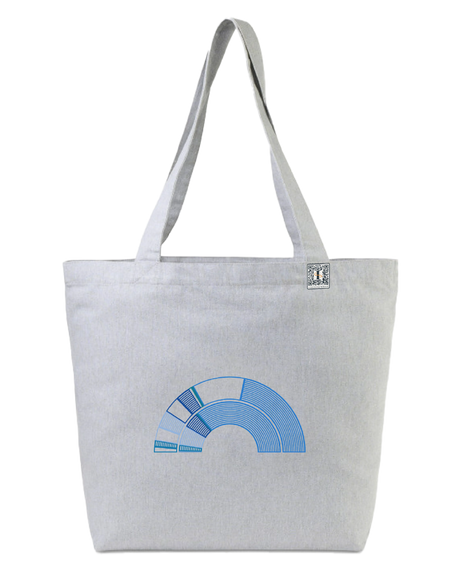 the 119th - printed large tote bag