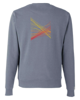 the correlation - printed sweatshirt