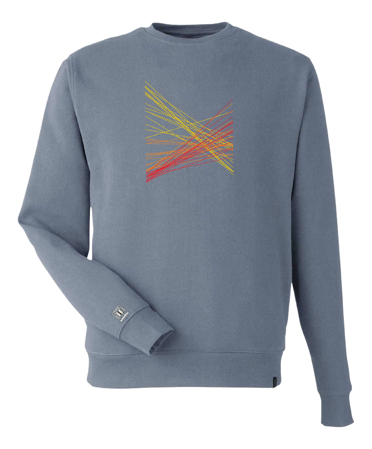 the correlation - printed sweatshirt