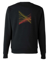 the correlation - printed sweatshirt