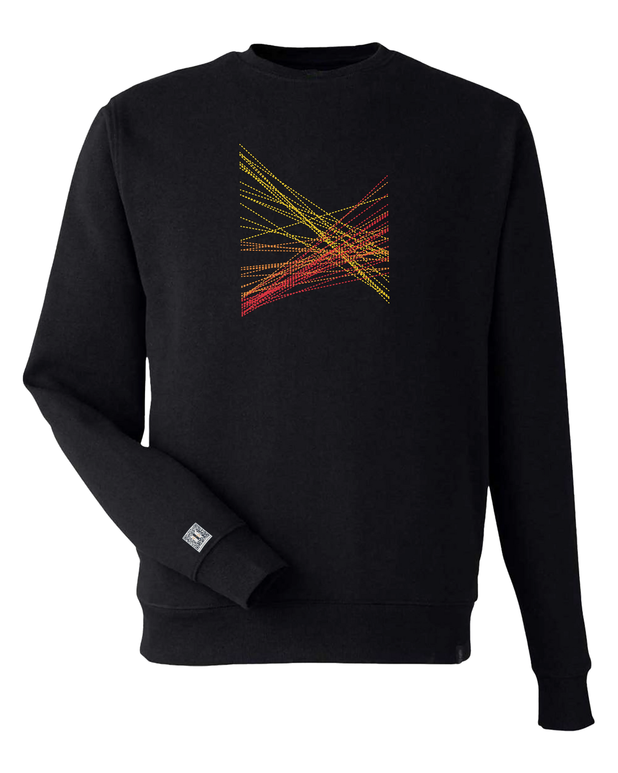 the correlation - printed sweatshirt