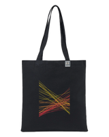 the correlation - printed tote bag