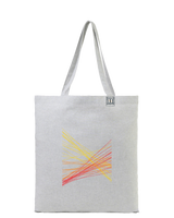the correlation - printed tote bag