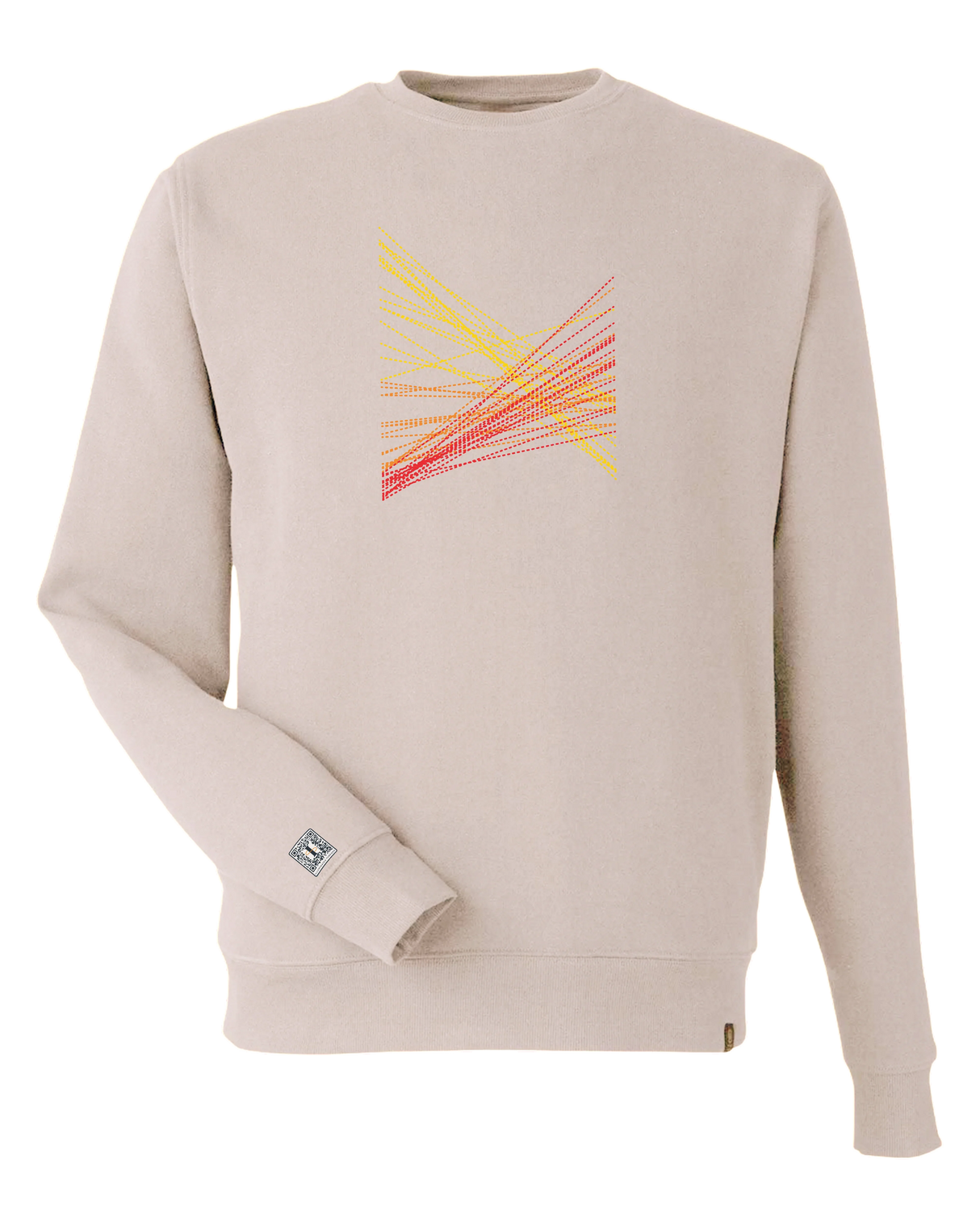 the correlation - printed sweatshirt