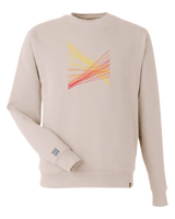 the correlation - printed sweatshirt