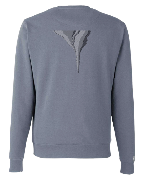 the footprint - printed sweatshirt | Carbon Emissions Visualized