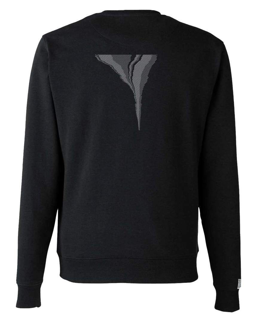 the footprint - printed sweatshirt | Carbon Emissions Visualized